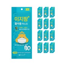이지팜 황사 미세먼지 마스크 소형 KF80 흰색, 1개입, 100개