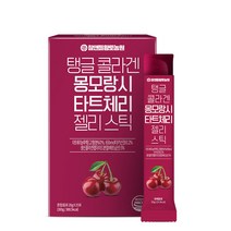 참앤들황토농원 탱글 콜라겐 몽모랑시 타트체리 젤리스틱, 300g, 1개