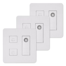 디아트 8P 2구 + TV 1방 단말 2개용 BOM882, 3개