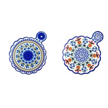 알린 도자기 냄비받침 2종세트, 라벤더, 캐모마일, 1세트