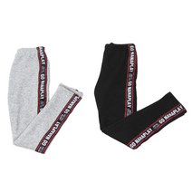 나나키즈 여아용 테이프 밍크 퍼 레깅스 2종 세트