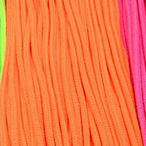 올댓위빙 컬러 스트링실, 38 네온 주황, 180cm