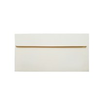초대장 청첩장 리플릿 수입지 엽서봉투 220 x 105 mm, 아이보리, 100개