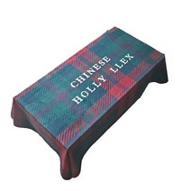 드리샤 크리스마스 프리미엄 식탁보 B105, 타입1, 140 x 140 cm