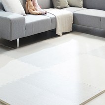 따사룸 더이쁨 EVA 퍼즐 매트 A타입 100cm x 100cm x 40mm, 투게더 그레이, 4p