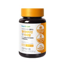 뉴트리디데이 플러스 멀티비타민 앤 미네랄 30g, 60정, 1개