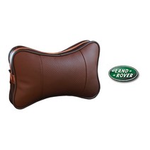 에이비씨파츠 차량용 고급가죽 목쿠션 브라운, 랜드로버