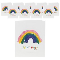 뉴 띵크 해피 카드, 혼합색상, 10개