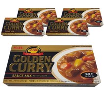 에스앤비 에스비 골든카레 매운맛, 220g, 5개