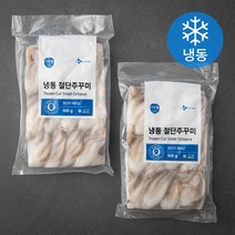 이츠웰 CJ 프레시웨이 절단주꾸미 (냉동), 500g, 2개