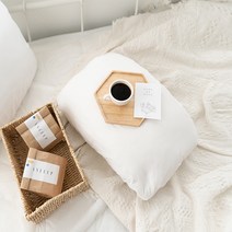 에이슬립 트윌면 고무줄 배게커버