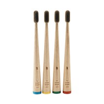 우드브러쉬 미세모 콘칫솔, 1개입, 4개