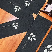 시온넷 계단 논슬립 미끄럼방지패드, 5개, 야광 리프 네이비