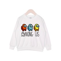 뉴욕꼬맹이 아동용 어몽 어스 맨투맨z US013