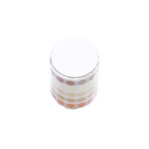 동글뱅이 롤 스티커, brown, 1개