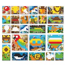 애니블럭 퍼스트컬렉션 퍼즐도안2, 혼합색상