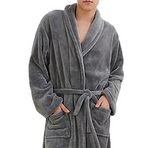 퇴근 하자마자 집순집돌이 필수템 가운 XL, 그레이, 1개