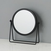 키밍 탁상 화장 거울 A형, 블랙