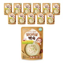 아이배냇 꼬마 닭다리살 백숙 200g, 백숙맛, 12개