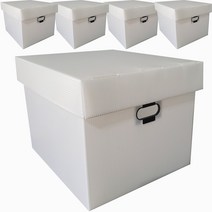 접이식 다용도 정리함 화이트 대, 접이식 정리함 화이트 대형
