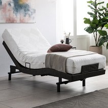 삼익가구 블라베 모션베드 + 메모리폼 매트리스 포함 방문설치, 그레이