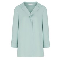 KL 더블 칼라 밴딩 커프스 블라우스