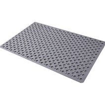 카리스 어라운드 폼폼 컬러 욕실 발매트 40 x 100 cm, A07, 1개