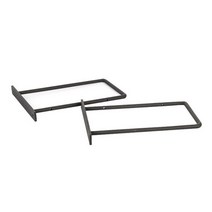 핸즈팩토리 D 스트링 선반 브라켓 블랙, 2개, 210 x 180 mm × 2개