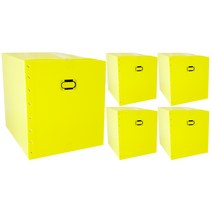 가나PB유통 이사박스 3호, 5개, 옐로우