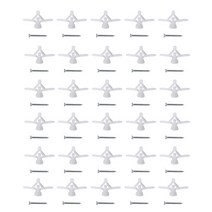 지오비즈 동공앙카 소 50p + 나사 38mm 50p 세트, 동공앙카+나사/소형33mm(50개)+나사38mm(50개)