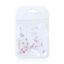 메이브라운 네일스톤 대용량 스몰롱드롭 네일파츠 2 x 6 mm, 연보라, 50개