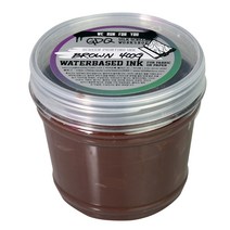 일체형 수성 잉크 400g + 지연제 50ml 세트, brown