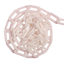 가드라인 플라스틱 체인 화이트 10mm x 25m, 1개