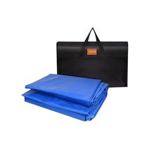 벅703 다용도 캠핑 방수포 + 보관가방 4.8 x 6.9 m, 혼합색상, 1개