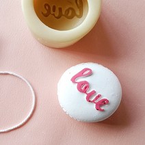 앵글띵 럽마카롱 1구 실리콘몰드