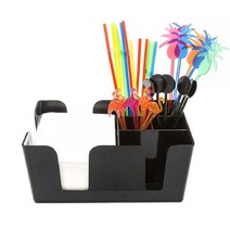 카페클럽 카페 종이컵 디스펜서 15 멀티 바캐디 6홀, 블랙, 1개