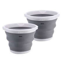 어반카 차량용 다용도 폴딩 세차버킷 2p, 10L