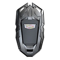 크로니클 캐딜락 에스컬레이드/ XT6 / XT4 / CT5 / CT4 CRONIC401 메탈 키케이스 + 키링, A타입, B타입 그레이