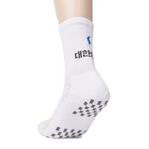 뉴탑 롱파일 논슬립 스포츠 양말, 화이트