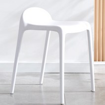 던홈 라운드 파스텔 체어, 화이트