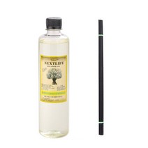 넥스트라이프 디퓨저 리필 500ml + 섬유스틱 5개 세트, 레몬그라스 시트로넬라