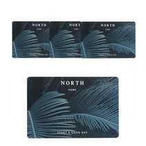 리비움 예쁜 그림 식탁 테이블 매트 Rv-72147 4p, 식물, 30 x 45 x 0.5 cm