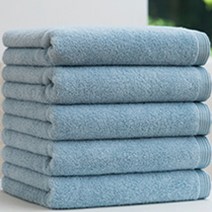 기라로쉬 소프트 갤러리 호텔 타월 200g 30수 뱀부, 민트블루, 5개