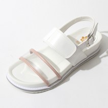 스티유 여성용 PVC 포인트 스포티 샌들 81376WH