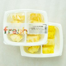 프레시지 오늘의 신선한 과일 파인애플, 2개, 400g