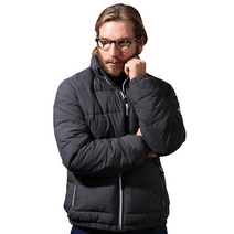 덕마운트 남성용 Simon J 골프 다운룩 숏 패딩 점퍼