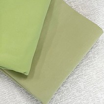 면 100퍼센트 고밀도 트윌 대폭 인터록 마감 원단, 68 스노우그린