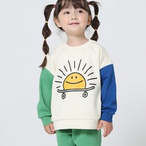 키즈꼬모 아동용 상하복 썬보드세트