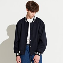 지플리시 남성용 울 스타디움 자켓