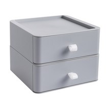 마음이음마켓 디럭스 보조 수납함 20 x 20 x 16 cm, 그레이, 1개